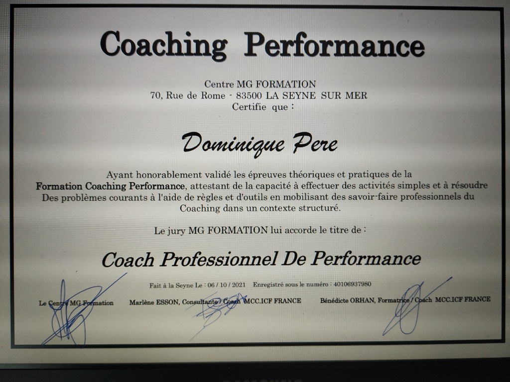 photo diplome DOMINIQUE PERE
