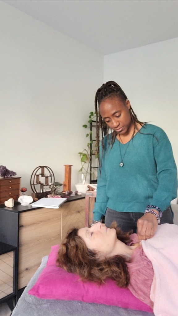 photo seance Josiane PABÉ