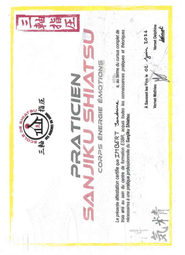 photo diplome ELAN VITAL