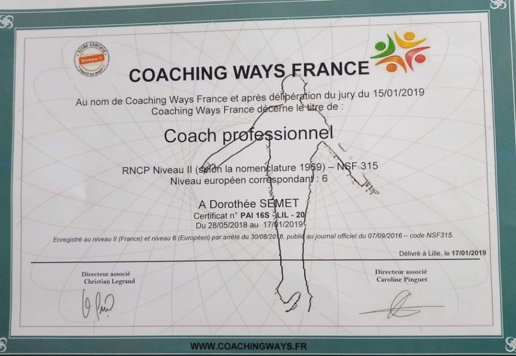 photo diplome DOROTHEE SEMET