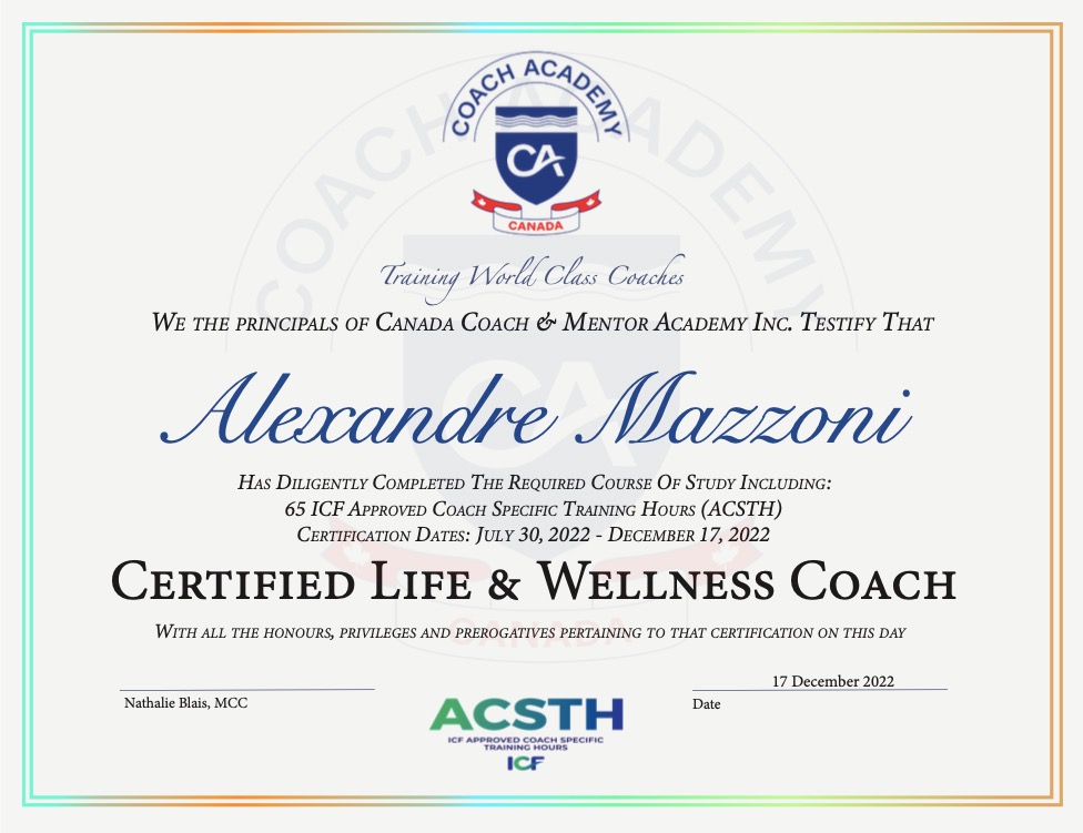 photo diplome Alexandre Mazzoni