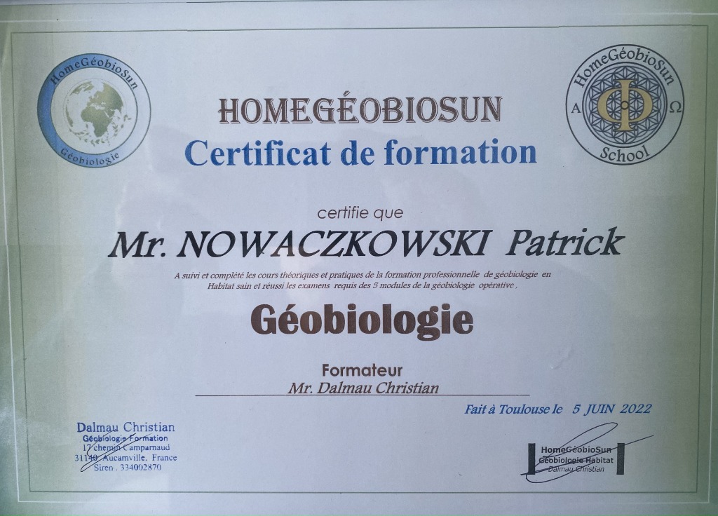 photo diplome Patrick NOWACZKOWSKI