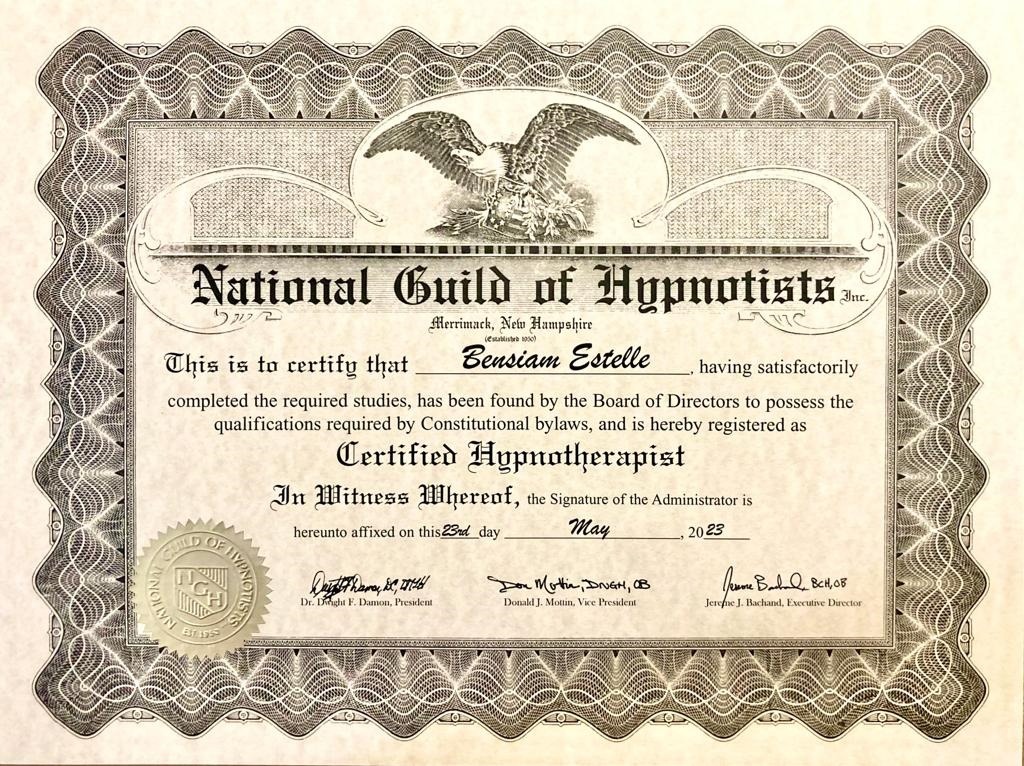 photo seance Bensiam Estelle