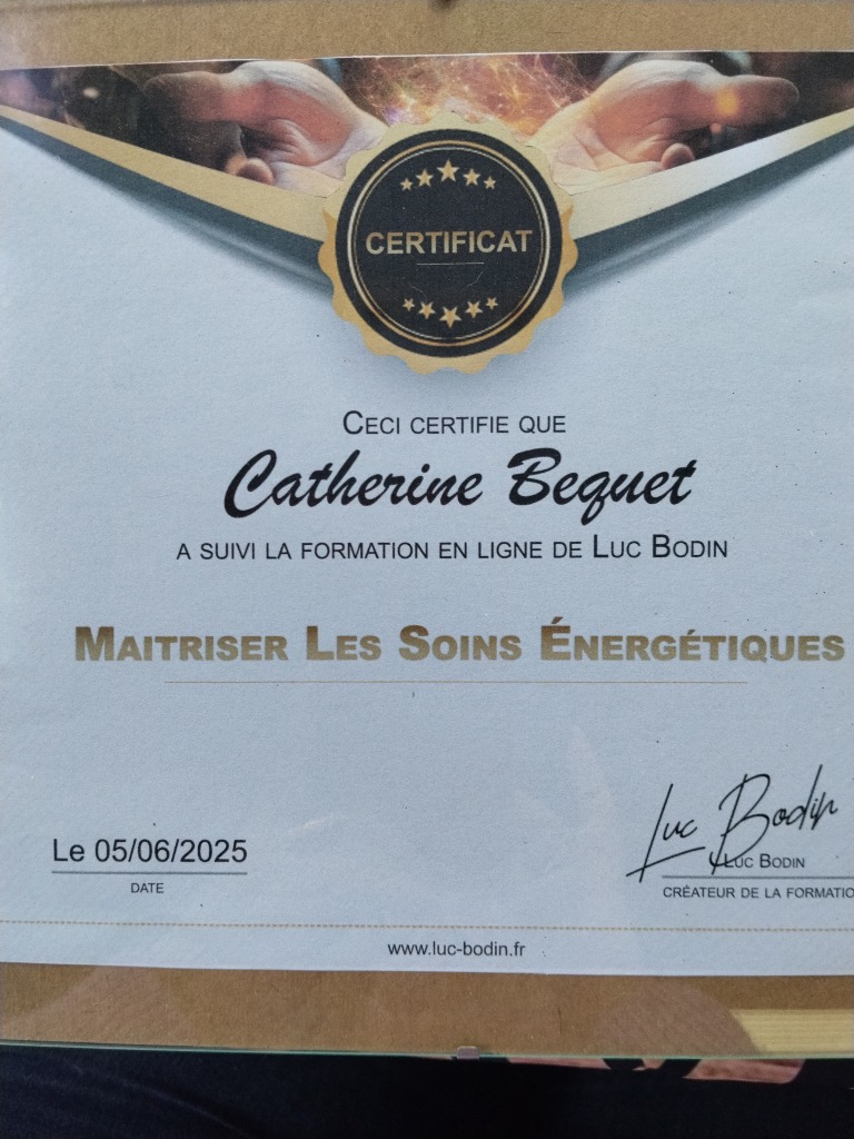 photo diplome CATHERINE BEQUET