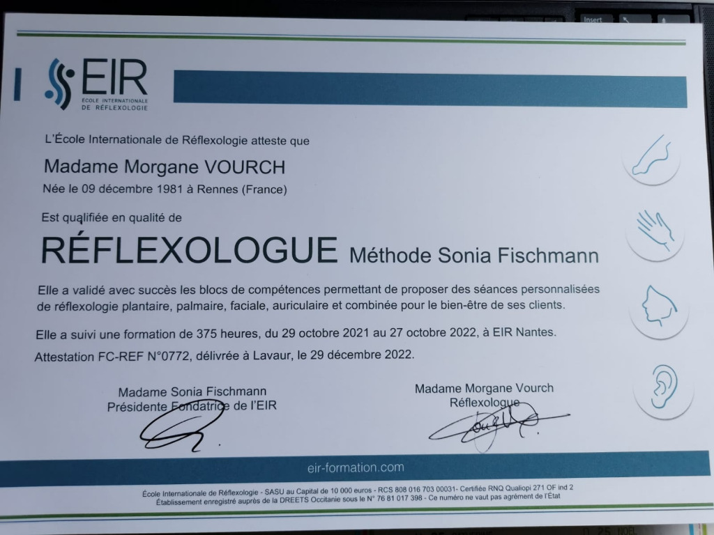 photo diplome Morgane Vourch