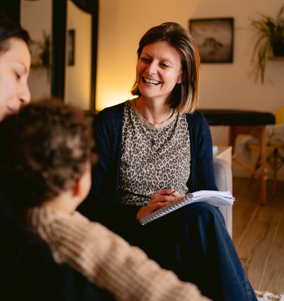 photo portrait Laurianne BORDES Kinésiologue Bordeaux/bébé&adulte