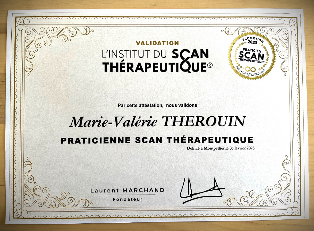 photo diplome Marie-Valérie Thérouin