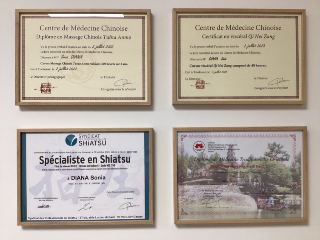 photo diplome Sonia DIANA / P.A.U.S.E Ressources