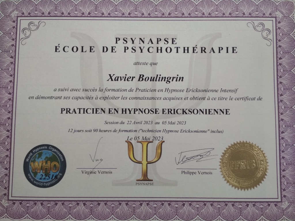 photo diplome Boulingrin xavier