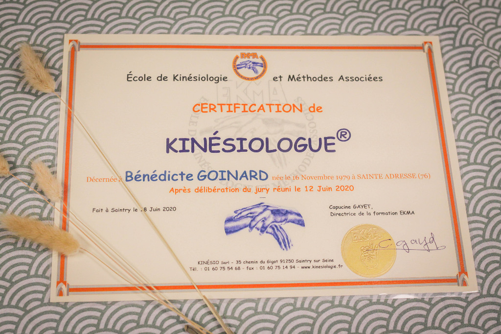 photo diplome Bénédicte Goinard