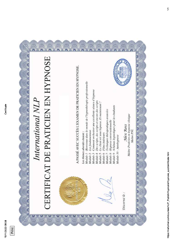 photo diplome Del’Concept