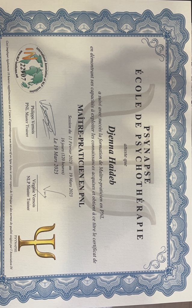 photo diplome Haideb