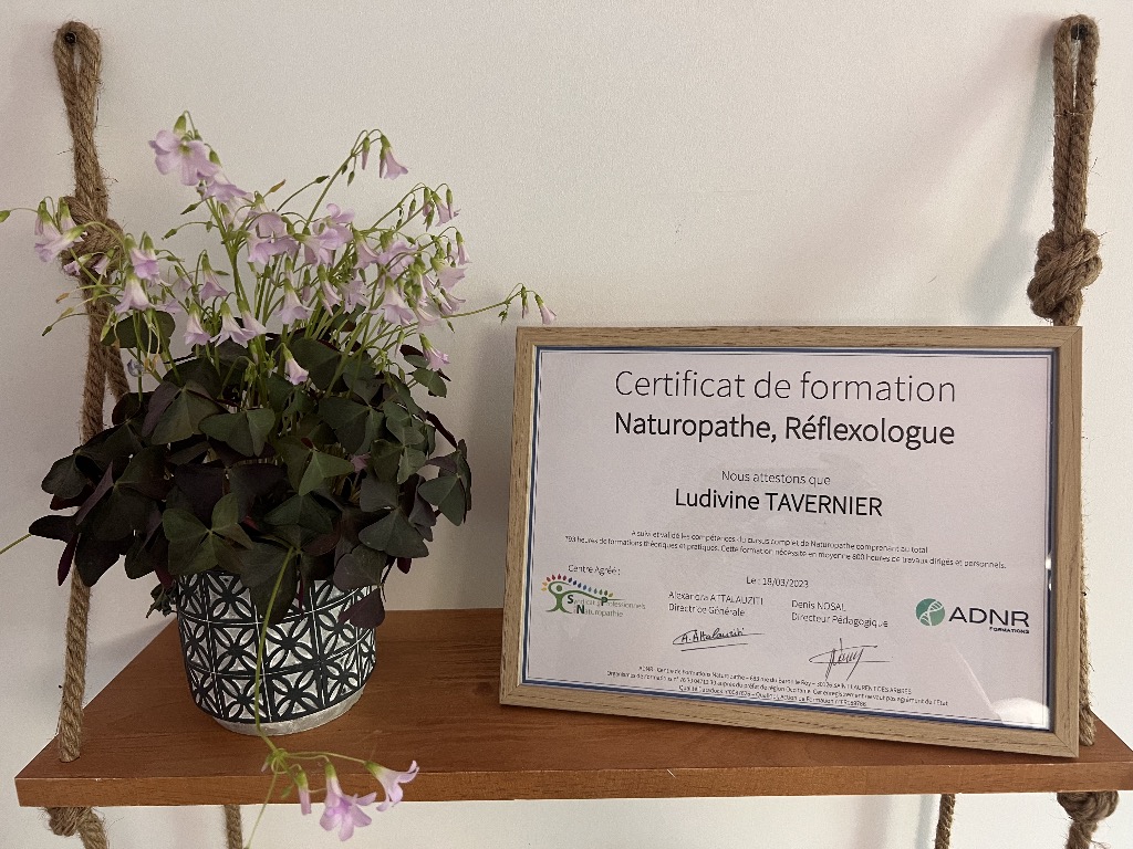 photo diplome Ludivine Tavernier