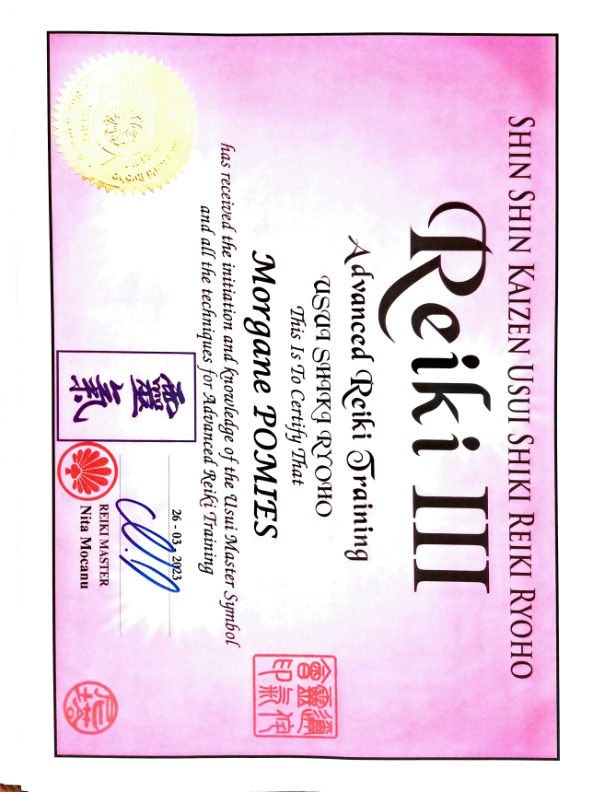 photo diplome Eliada Morgane Pomies