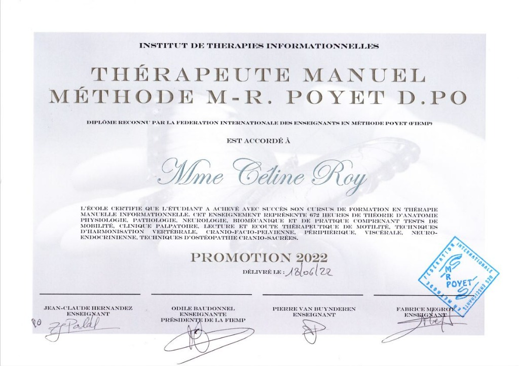 photo diplome Celine Roy