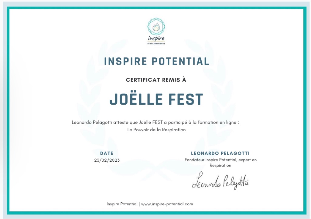 photo activite Joëlle FEST