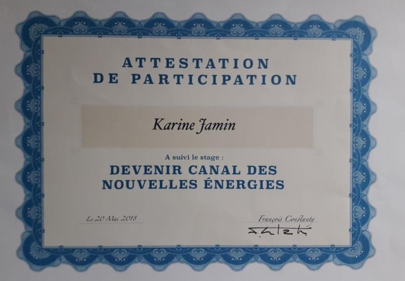 photo diplome Karine Jamin