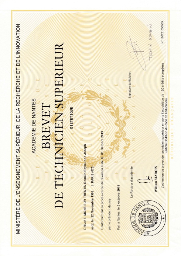 photo diplome Bien-être au quotidien