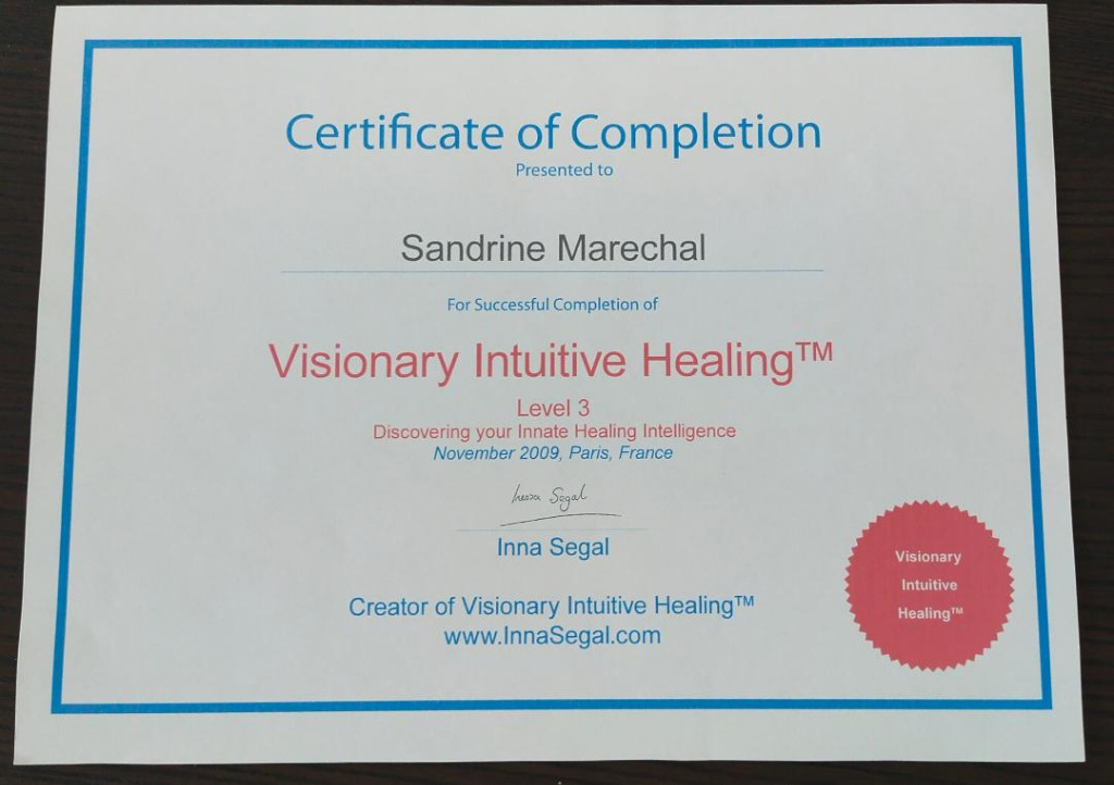 photo diplome Sandrine Marechal