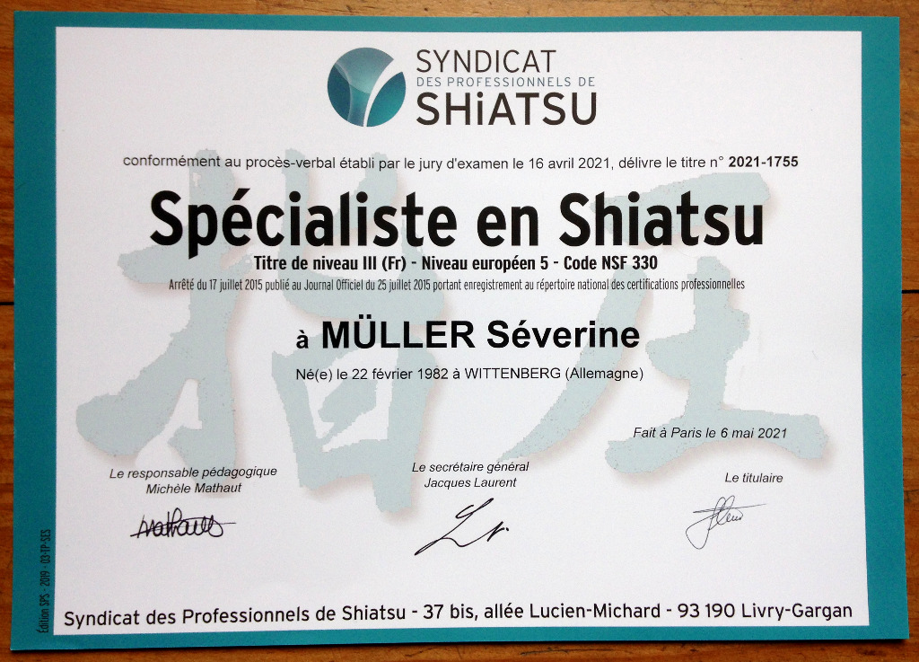 photo diplome Séverine Müller