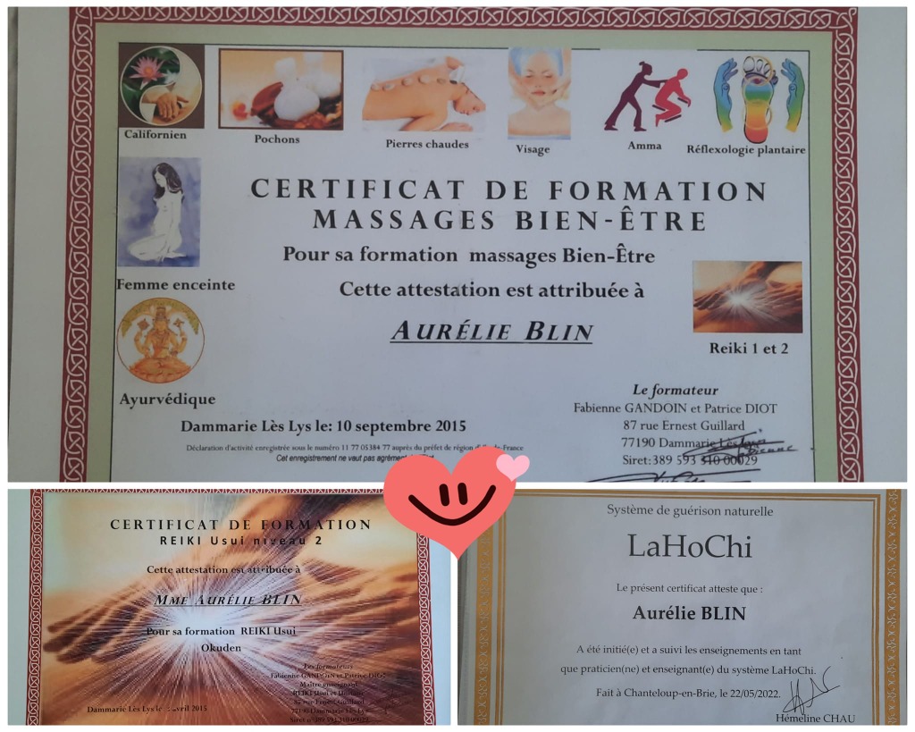 photo diplome Aurélie BLIN