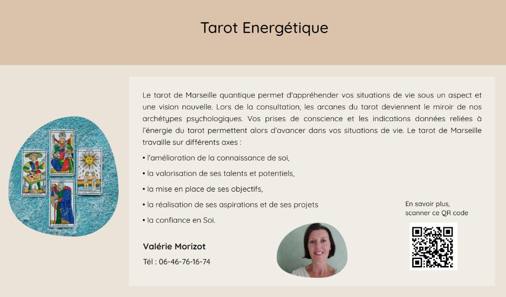 photo activite Morizot valérie