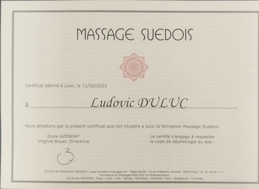 photo diplome Ludovic DULUC