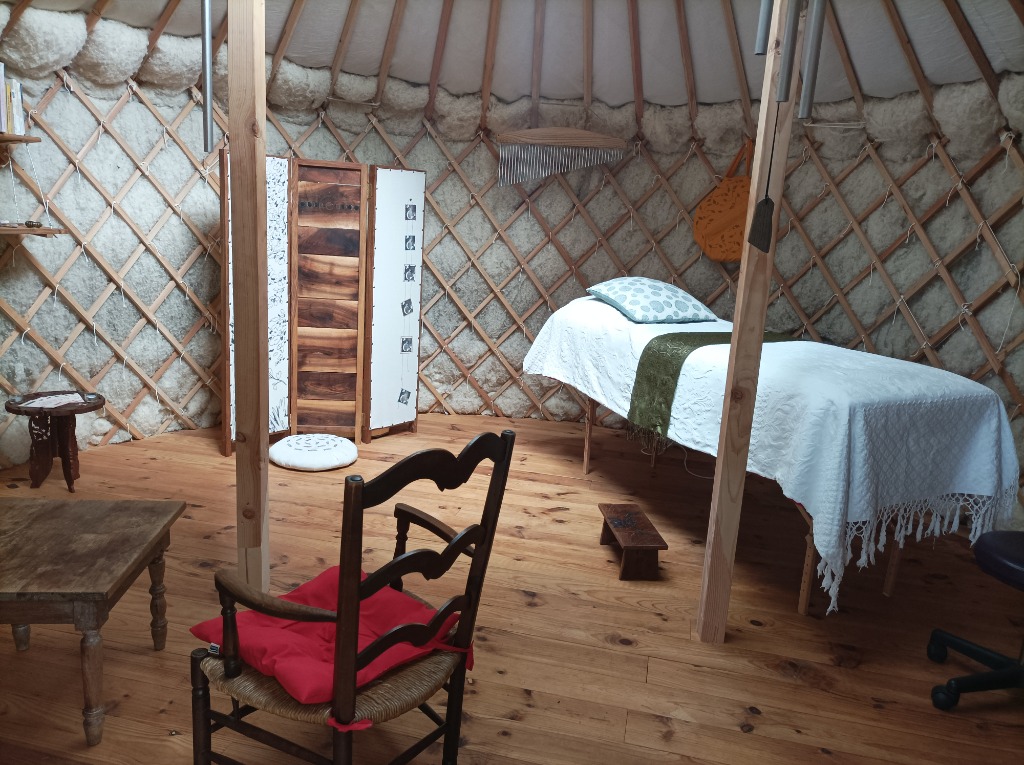 photo cabinet La Yourte de Delphe énergéticienne