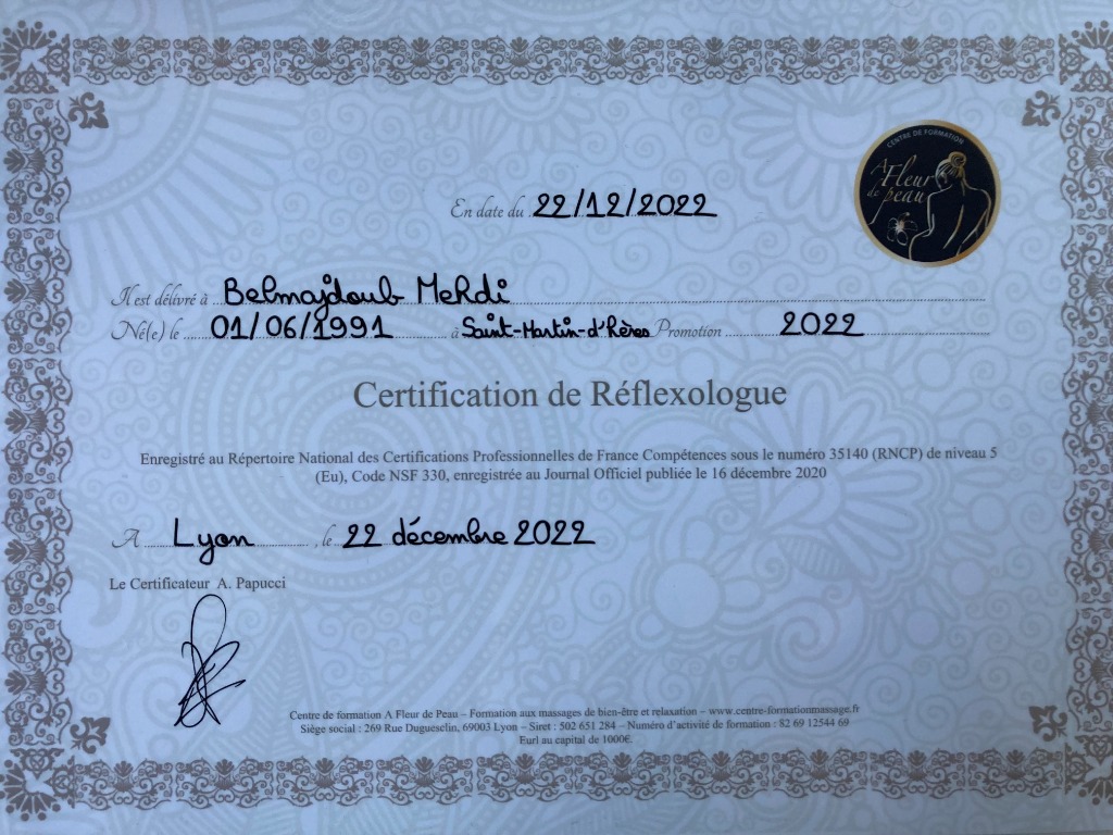 photo diplome Mehdi Belmajdoub