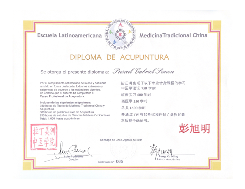 photo diplome Pascal Simon