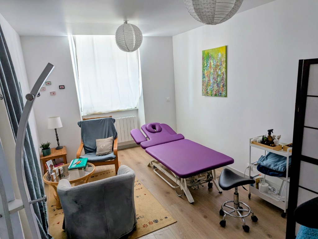 photo cabinet Julie Breton, réflexologue