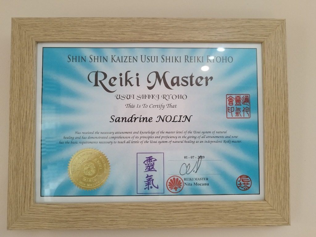 photo diplome Sandrine Nolin 