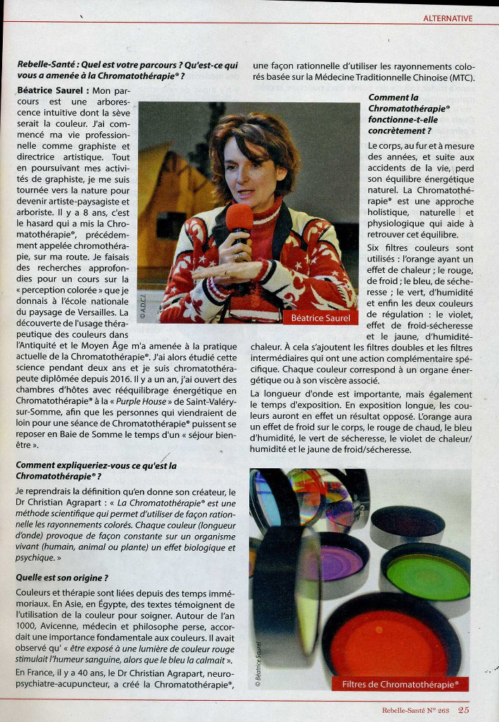 photo portrait Béatrice Saurel