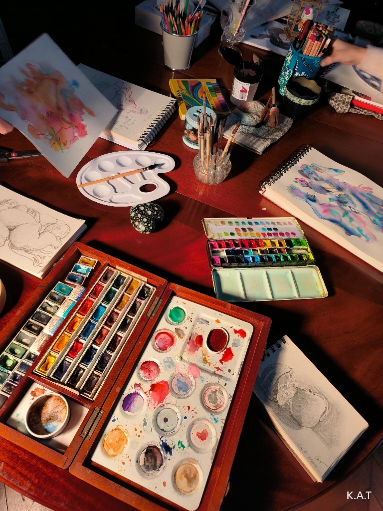 photo seance KARL THYRIOT Art-thérapeute "la liberté d’être"