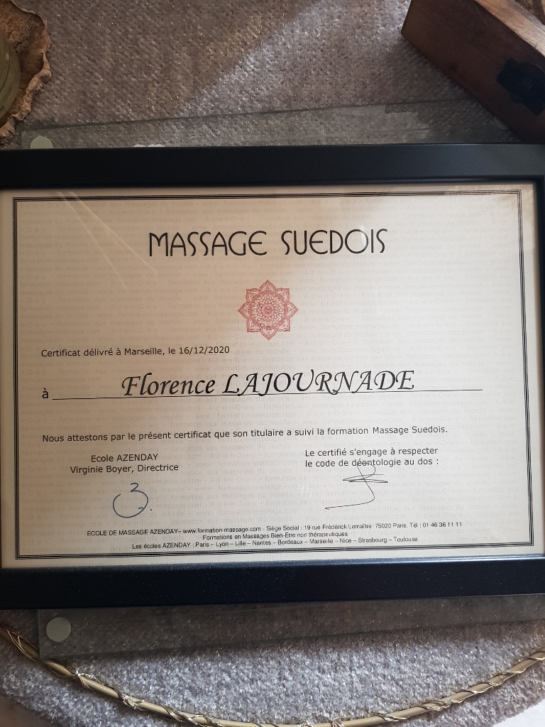 photo diplome Le boudoir de Flo