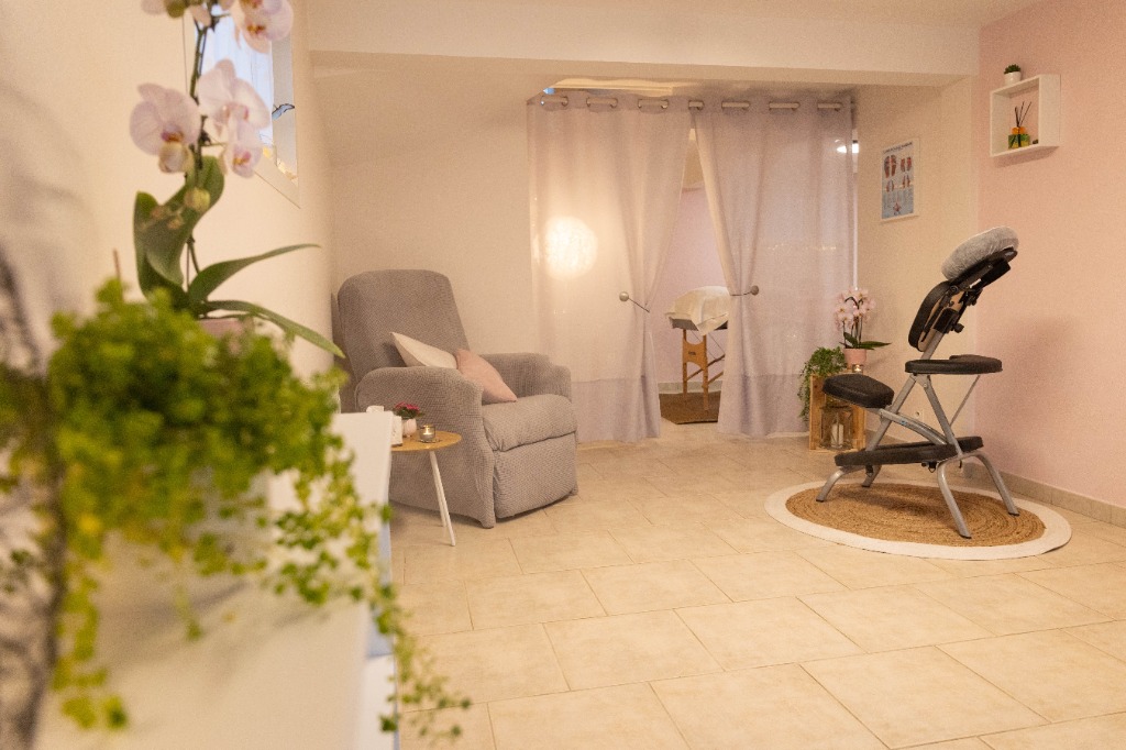 photo cabinet Céline Réflexologie Bien être