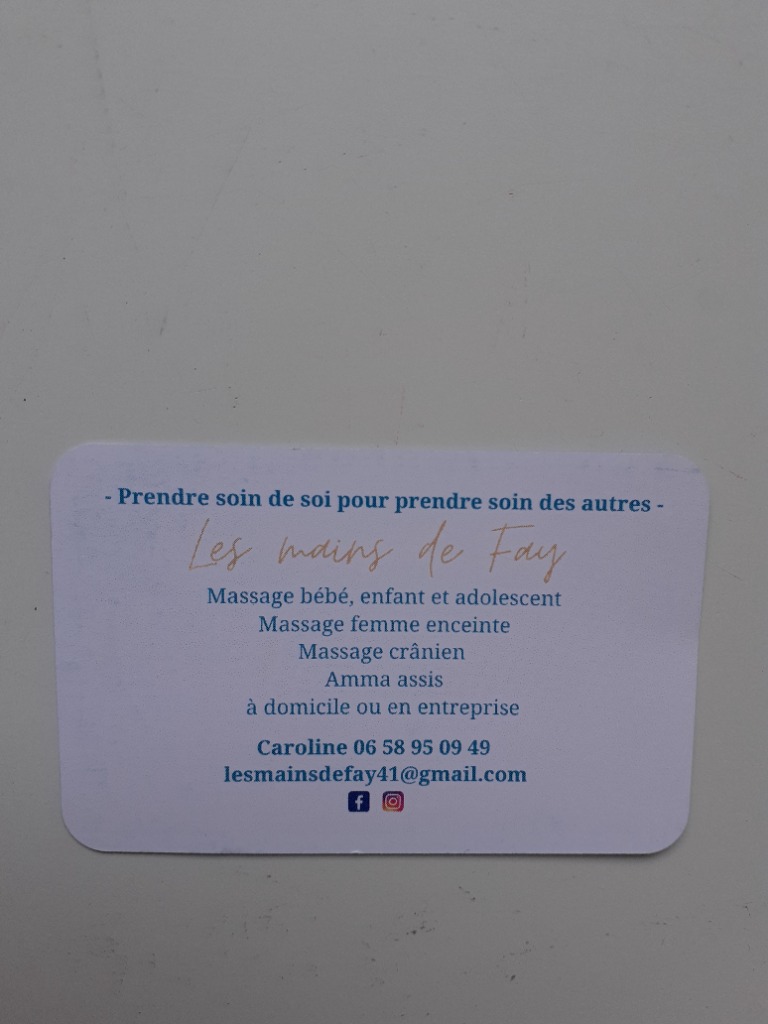 photo diplome Les mains de Fay 