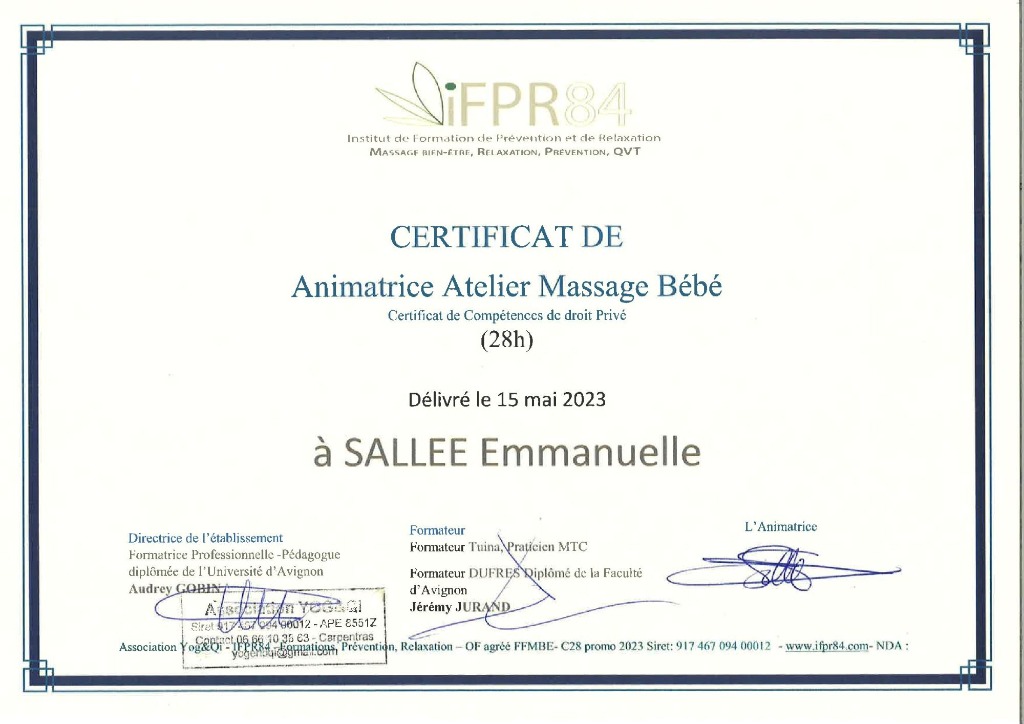 photo seance Le Tem’Peau Emmanuelle Sallée