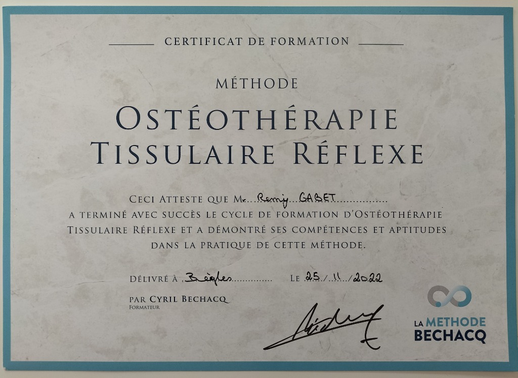 photo diplome Rémy Gabet