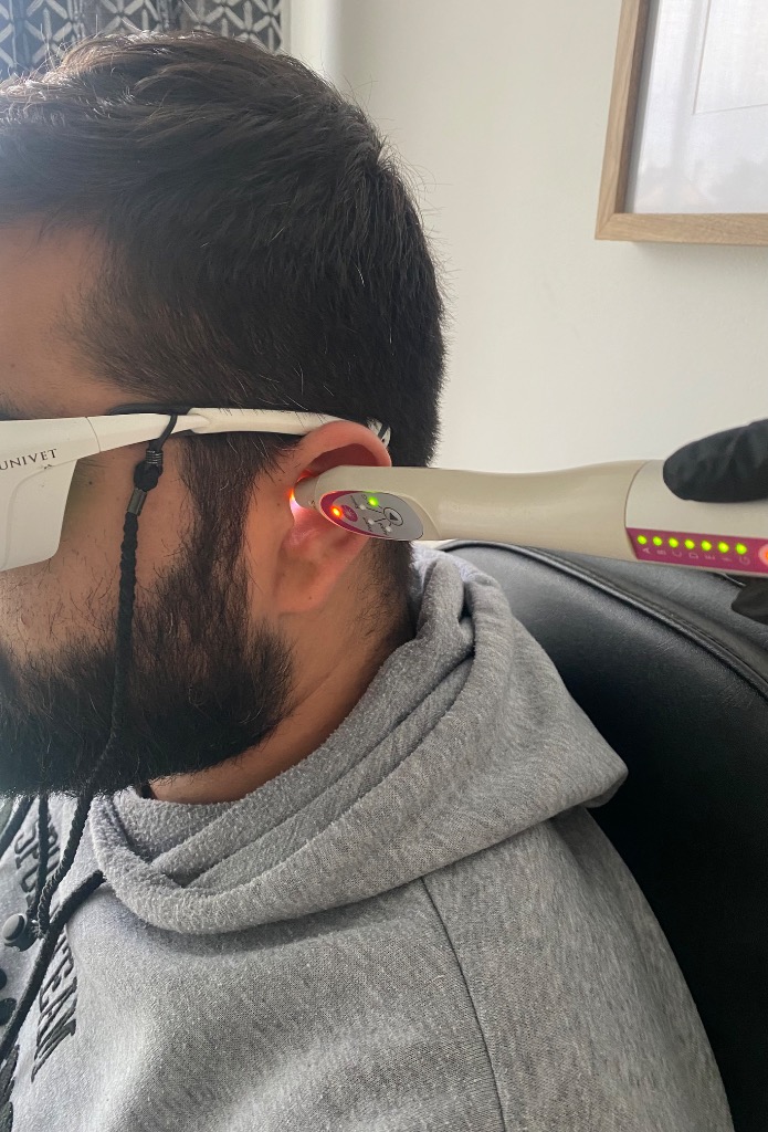 photo seance CENTRE MNS LASEROTHERAPIE