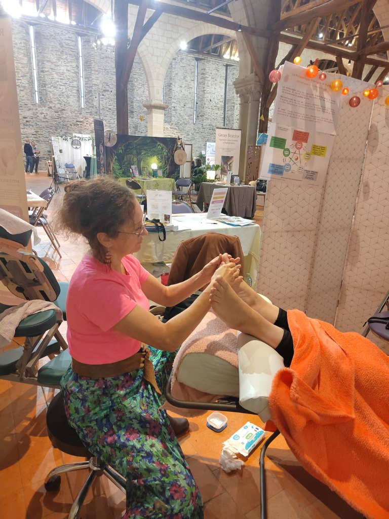 photo activite Clarence Kopistko réflexologie