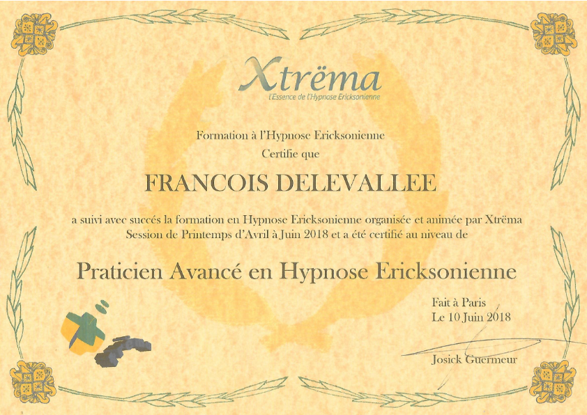 photo diplome Naturopathie & Hypnose