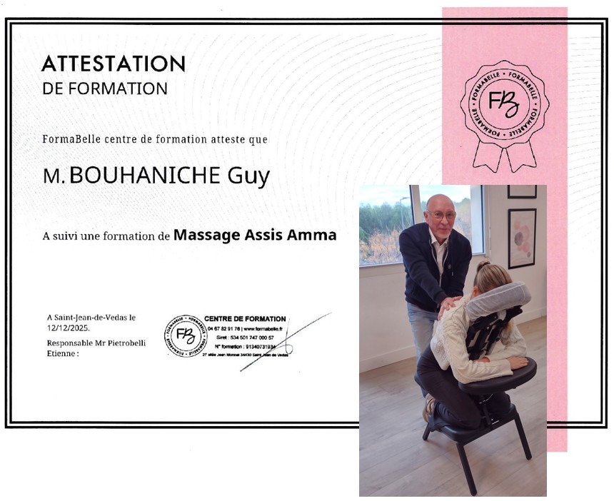 photo diplome Tantra Terre Happy / Massages & Soins holistiques