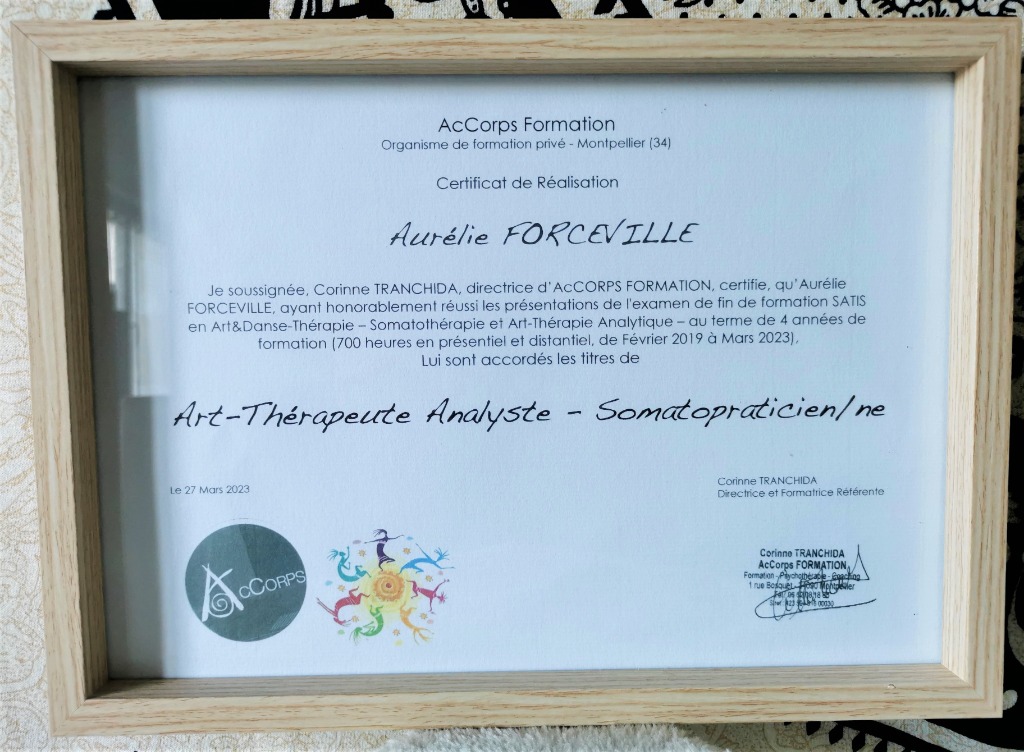 photo diplome Forceville Aurélie