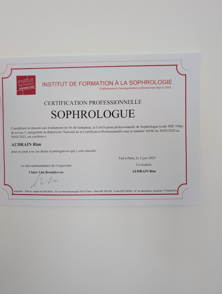 photo diplome Rim Audrain