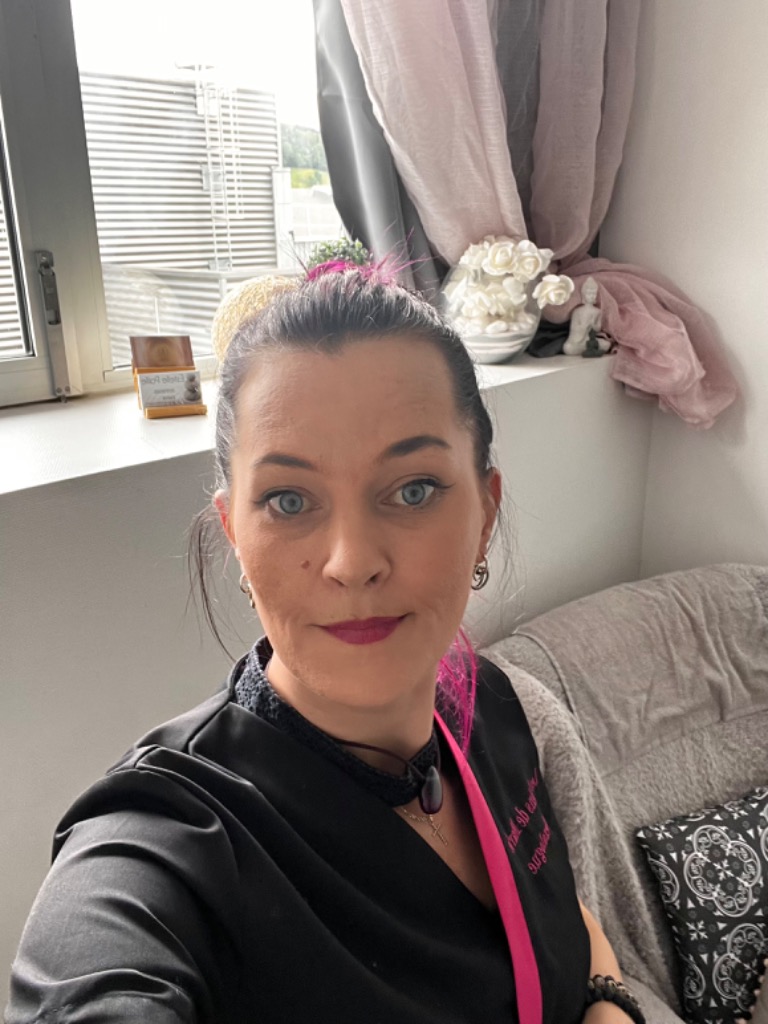 photo portrait Marie C. Réflexologue 