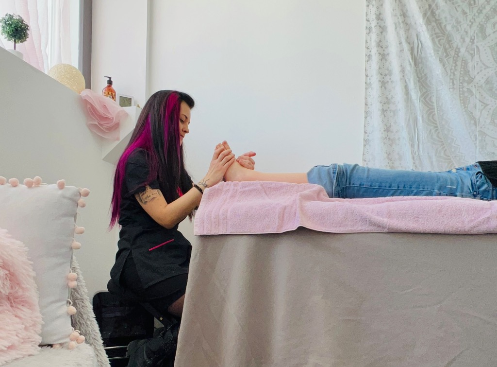 photo seance Marie C. Réflexologue 