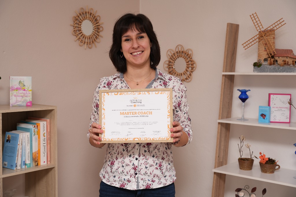 photo diplome Resplendis’sens coaching