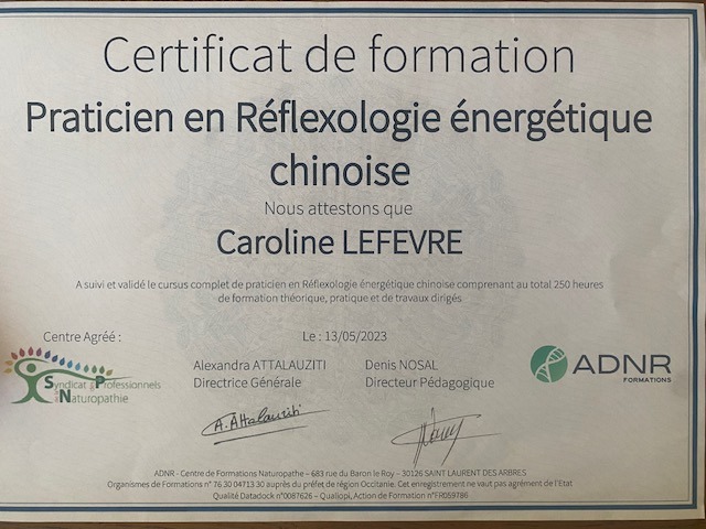 photo activite LEFEVRE CAROLINE - Les champs du bien être