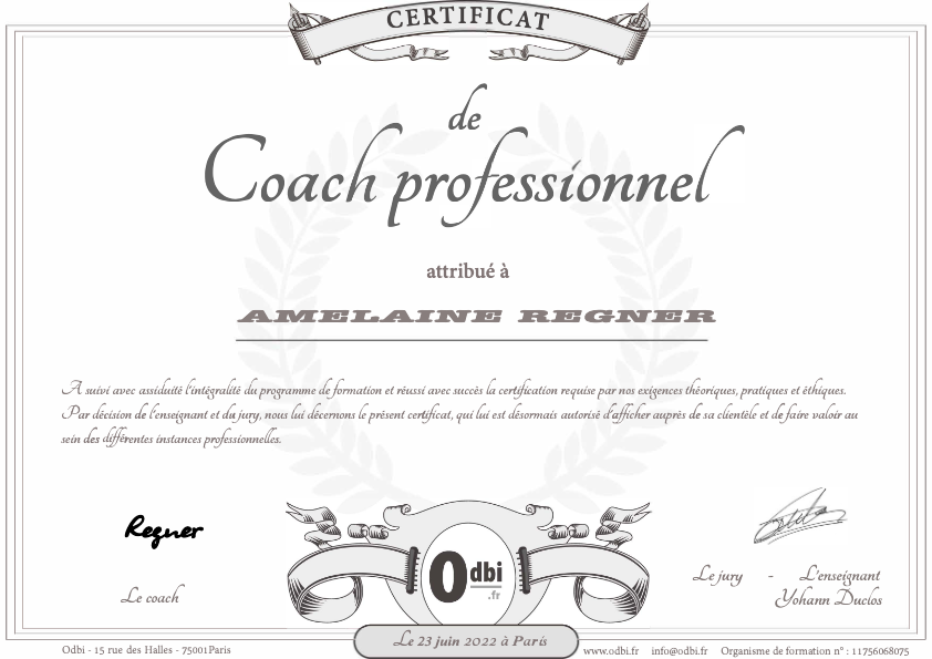 photo diplome Coachetmoi